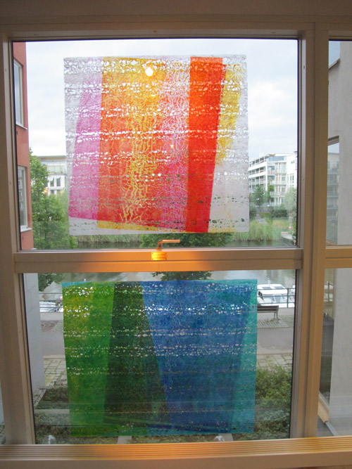 Image Laminated glass from Hammarby Sjöstad, Stockholm